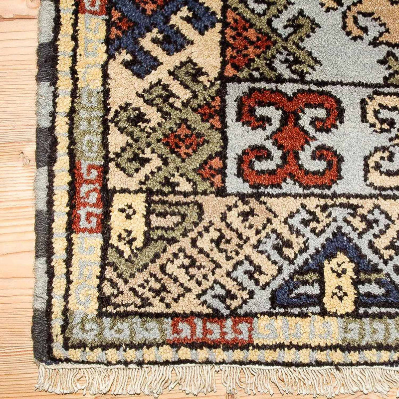 Dywan orientalny - 151 x 92 cm - jasnoniebieski