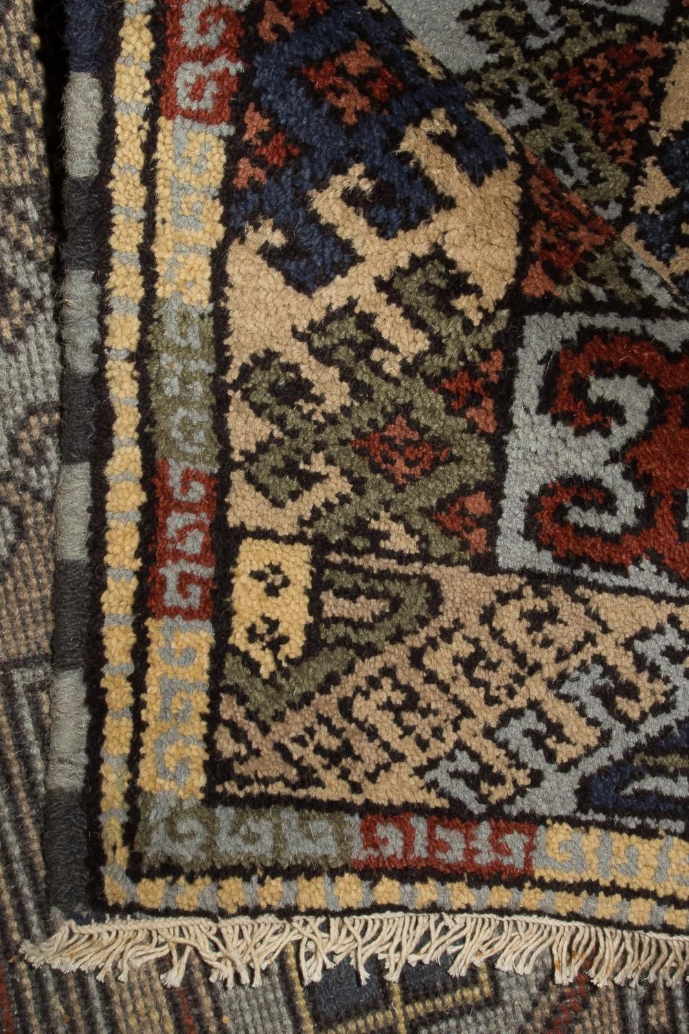 Dywan orientalny - 151 x 92 cm - jasnoniebieski