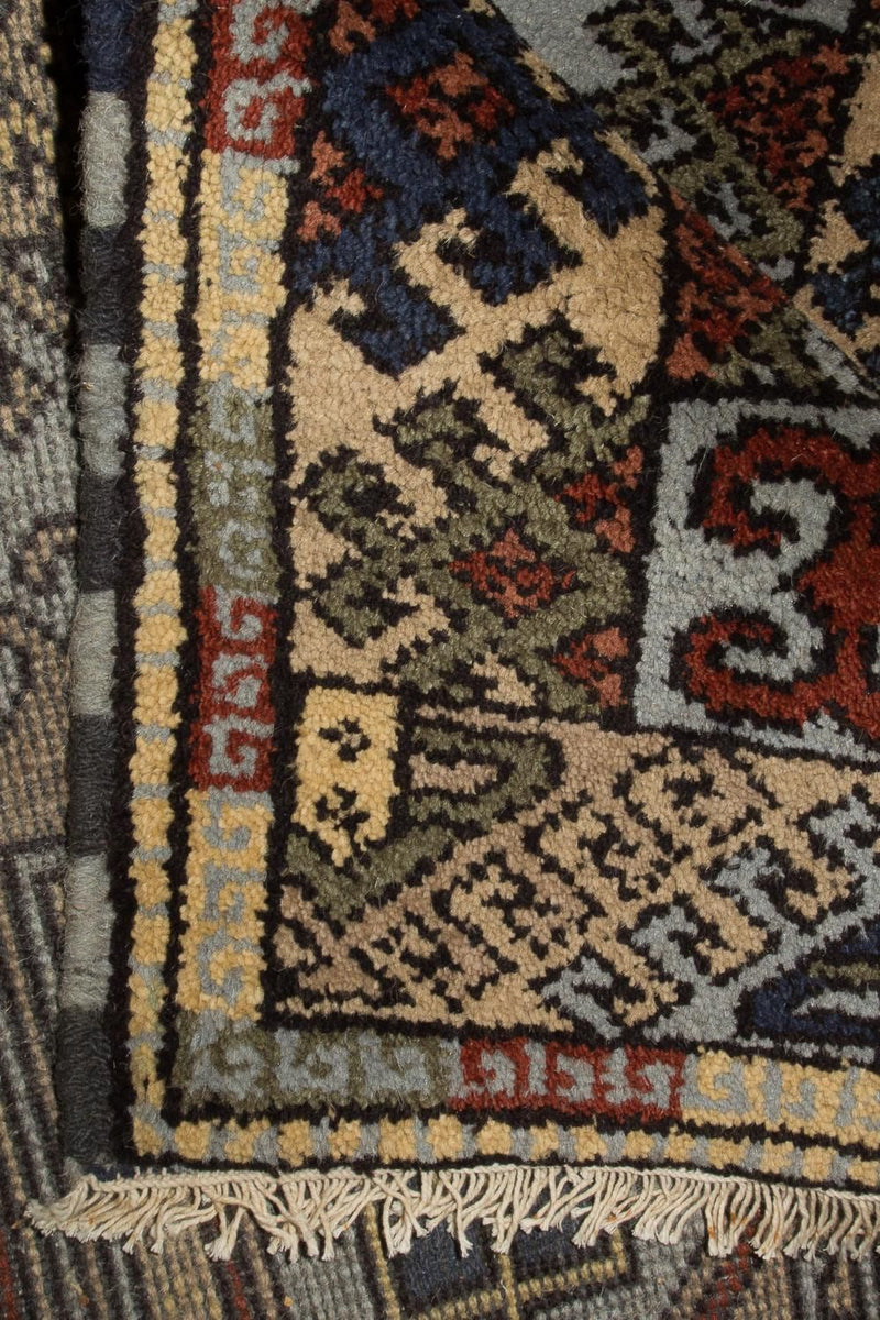 Dywan orientalny - 151 x 92 cm - jasnoniebieski