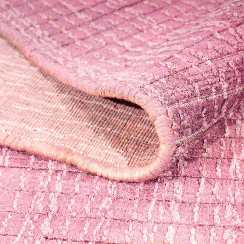 Dywan wiskozowy - 313 x 226 cm - różowy