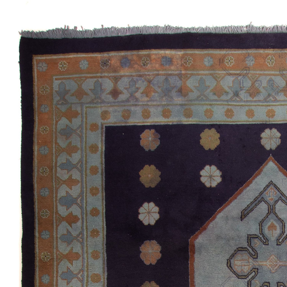 Perski dywan - Nomadyczny - 325 x 245 cm - ciemnoniebieski