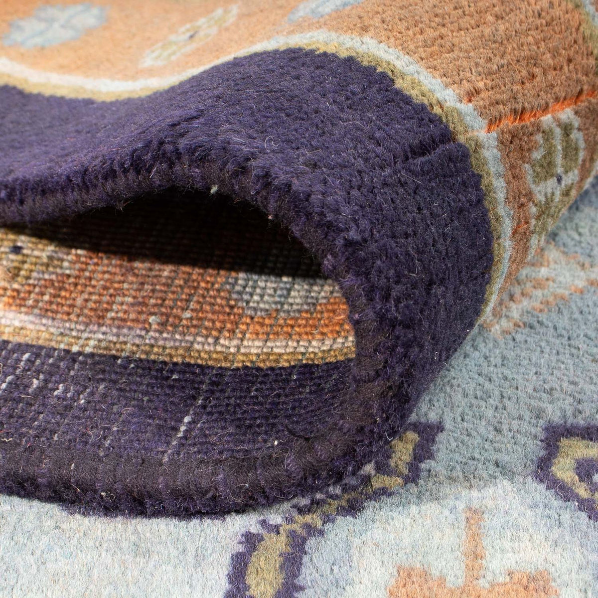 Perski dywan - Nomadyczny - 325 x 245 cm - ciemnoniebieski