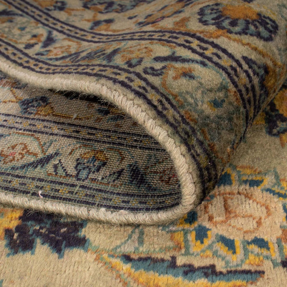 Dywan perski - Keshan - 330 x 240 cm - jasnobrązowy