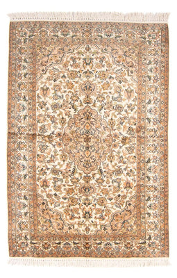 Jedwabny dywan - Kashmir Silk - 150 x 96 cm - kremowy