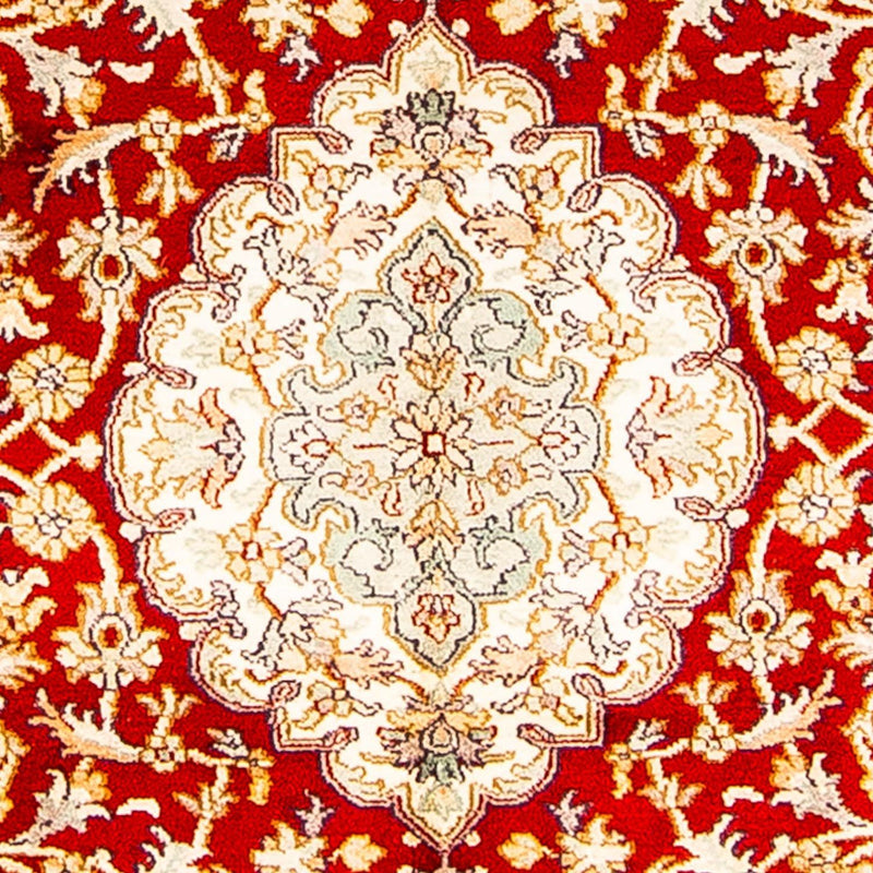 Jedwabny dywan - Kashmir Silk - 186 x 129 cm - czerwony