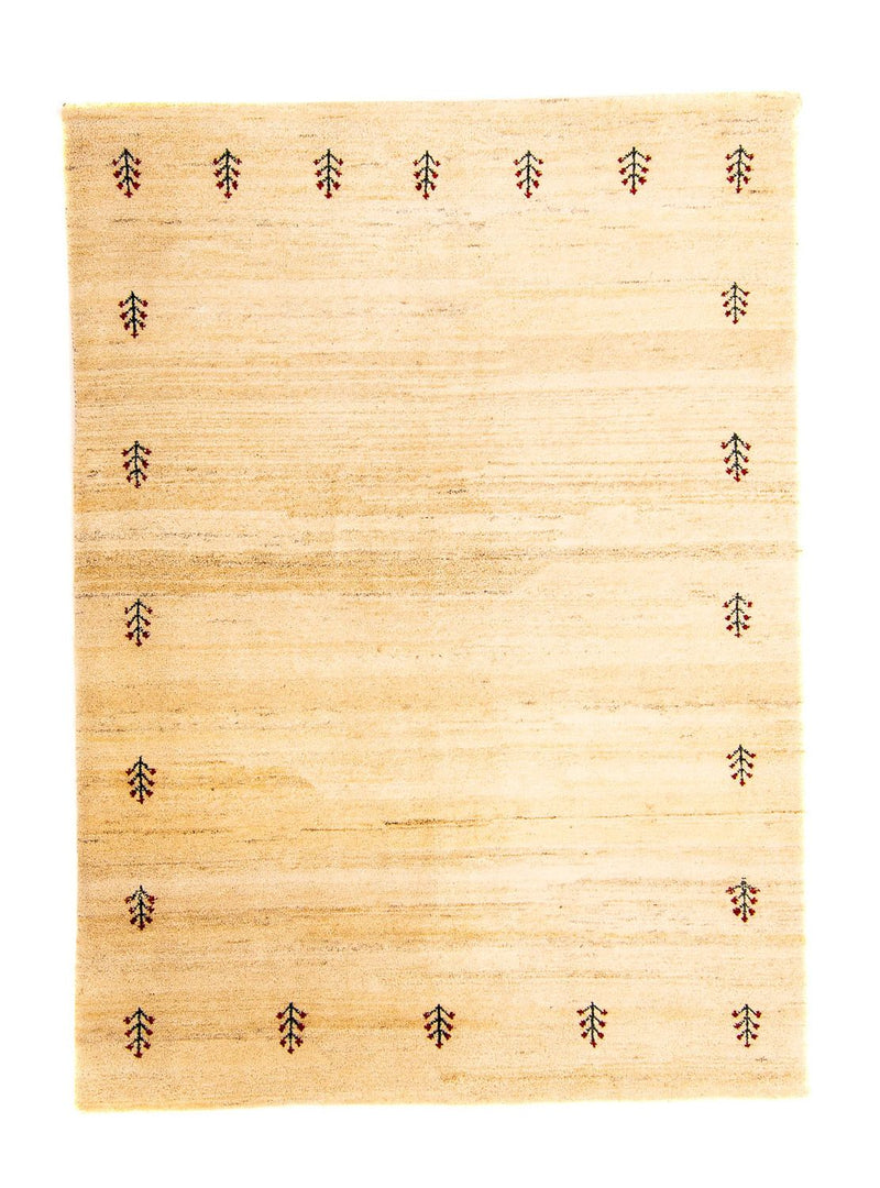 Dywan Gabbeh - Loribaft Perski - 199 x 141 cm - jasny beż