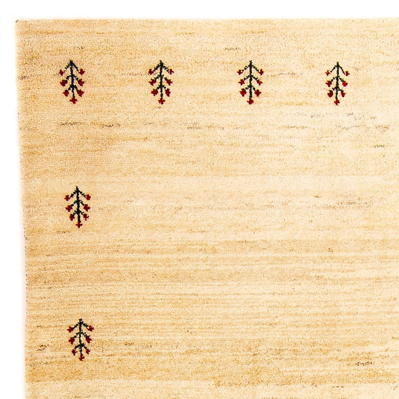 Dywan Gabbeh - Loribaft Perski - 199 x 141 cm - jasny beż