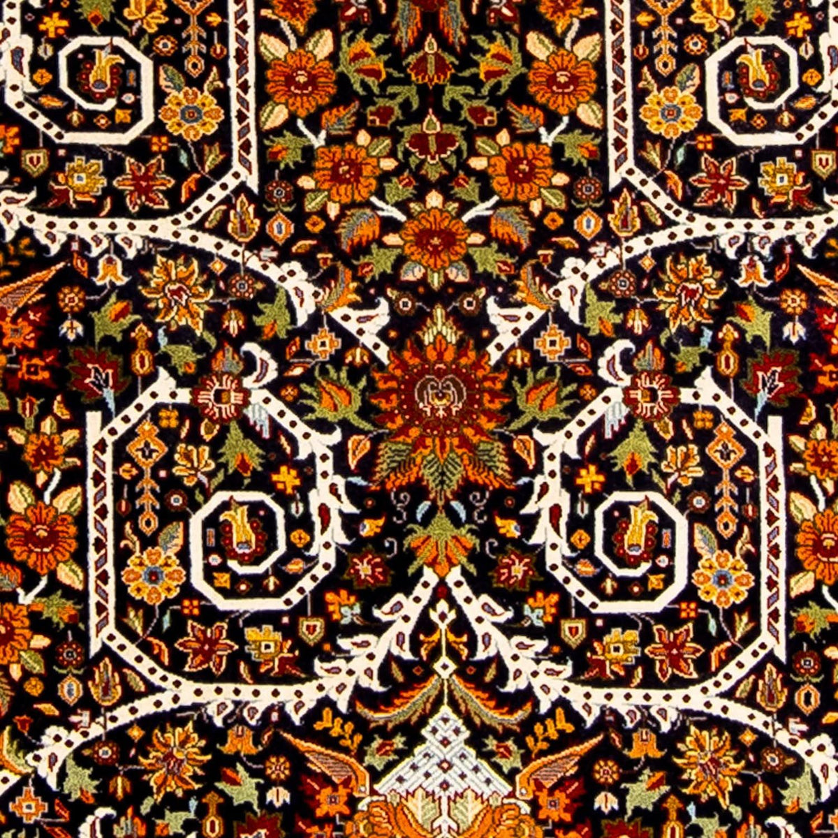 Dywan perski - Ghom - 216 x 116 cm - czerwony