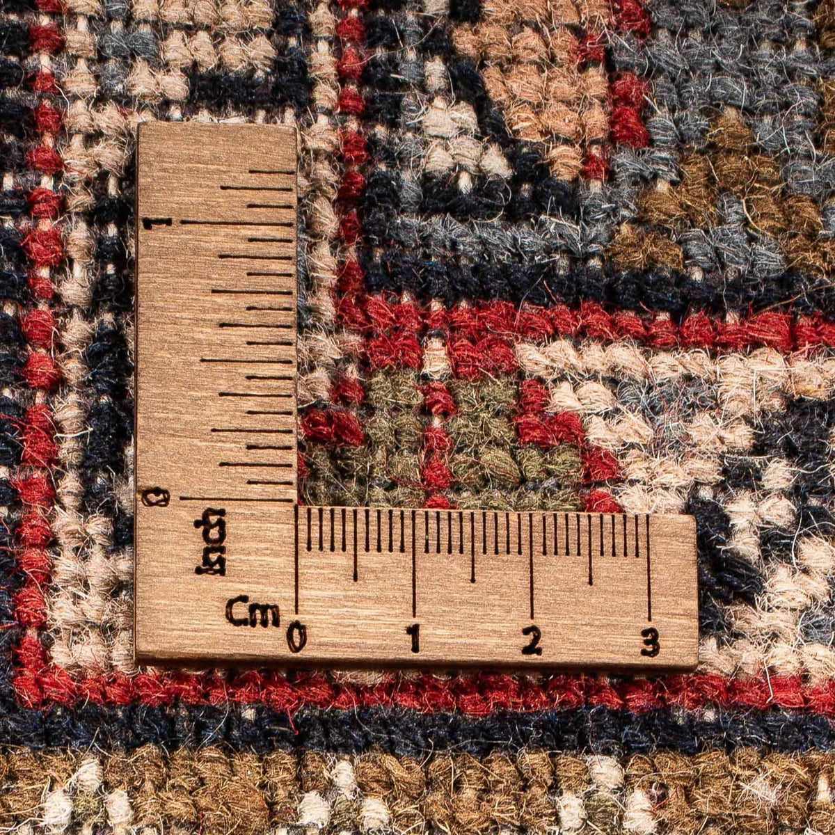 Orientalny dywan - Bijar - Indus - 305 x 199 cm - czerwony