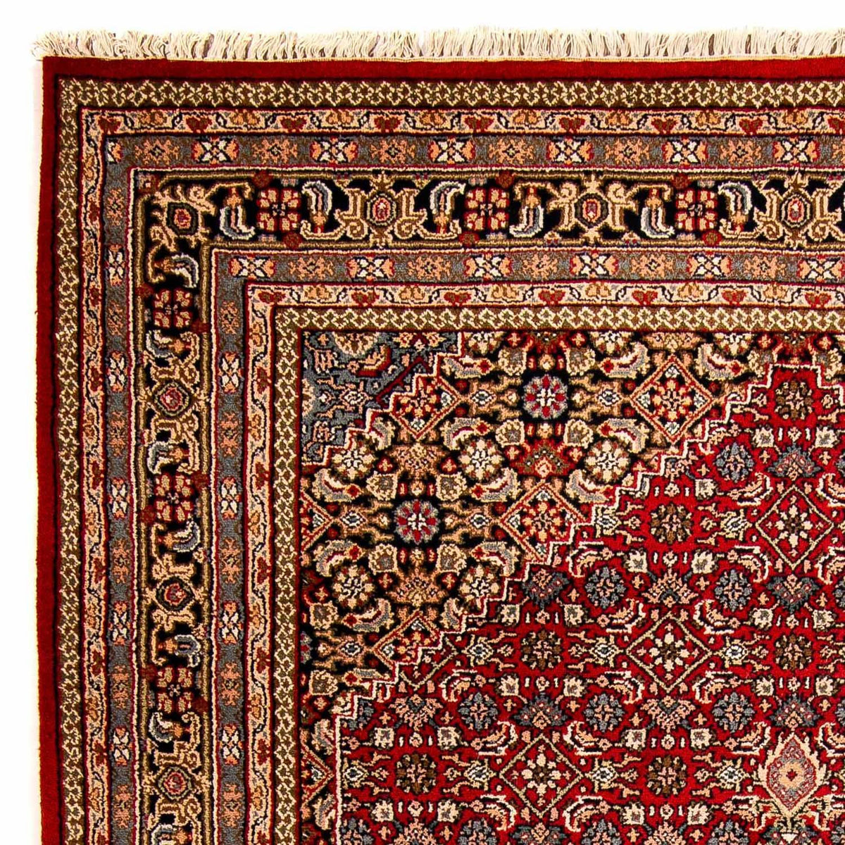 Orientalny dywan - Bijar - Indus - 305 x 199 cm - czerwony