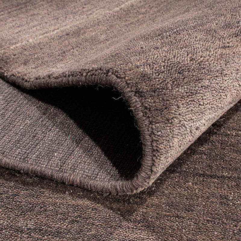 Dywan Gabbeh - Indus - 298 x 200 cm - ciemnobrązowy