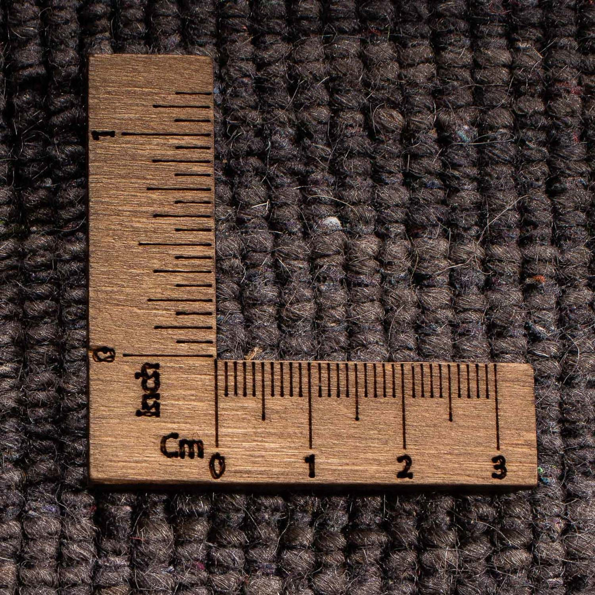 Dywan Gabbeh - Indus - 298 x 202 cm - ciemnobrązowy