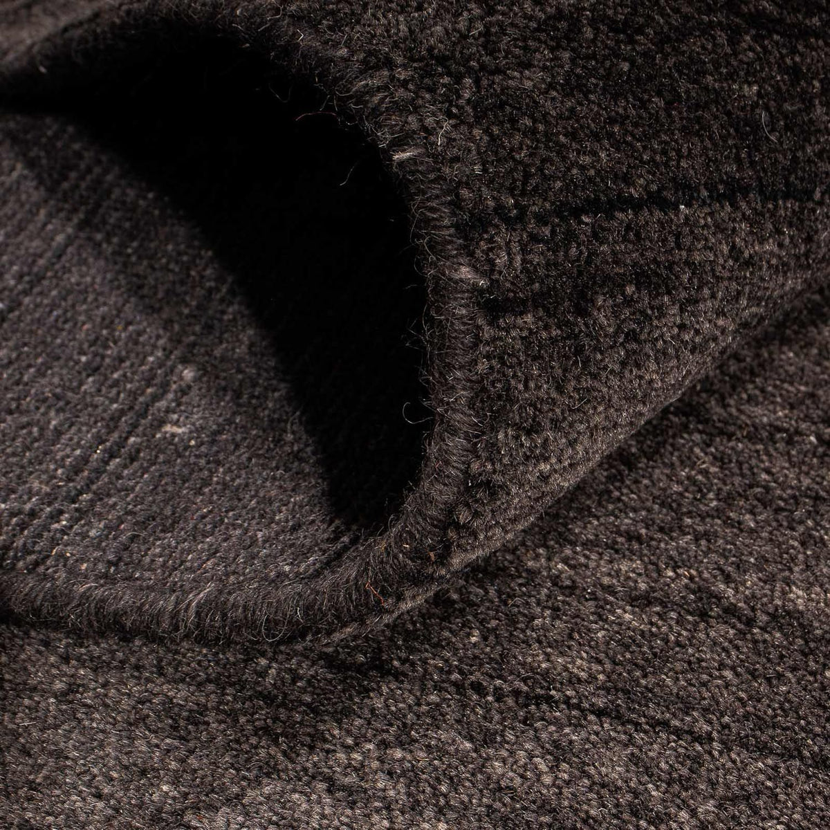 Dywan Gabbeh - Indus - 295 x 203 cm - ciemnobrązowy