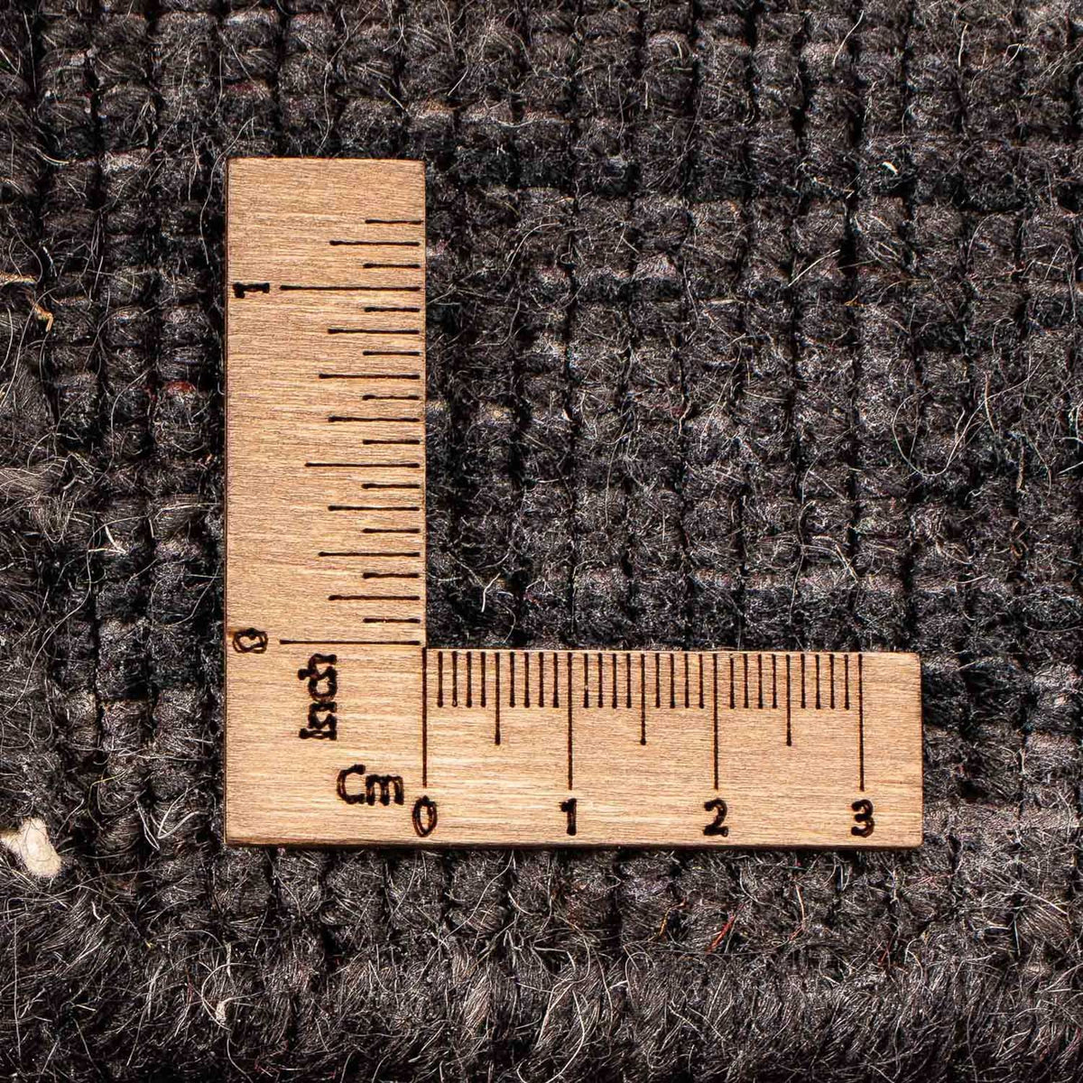 Dywan Gabbeh - Indus - 295 x 203 cm - ciemnobrązowy