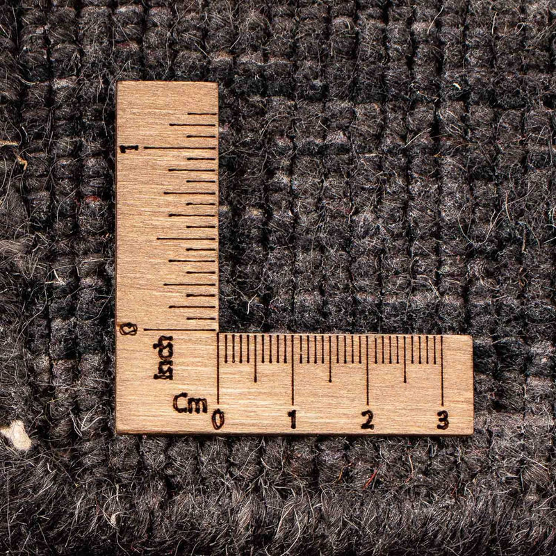 Dywan Gabbeh - Indus - 295 x 203 cm - ciemnobrązowy