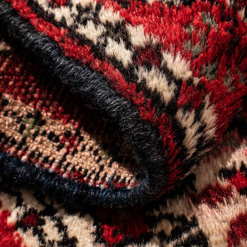 Dywan perski - Keshan kwadratowy  - 97 x 77 cm - czerwony