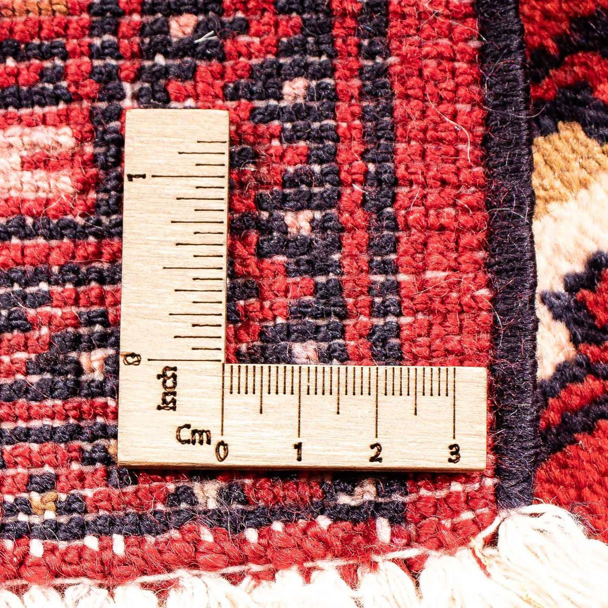 Dywan turkmeński - 88 x 67 cm - ciemna czerwień