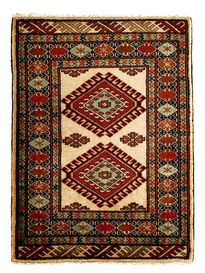 Dywan turkmeński 67x94cm - Dywan orientalny