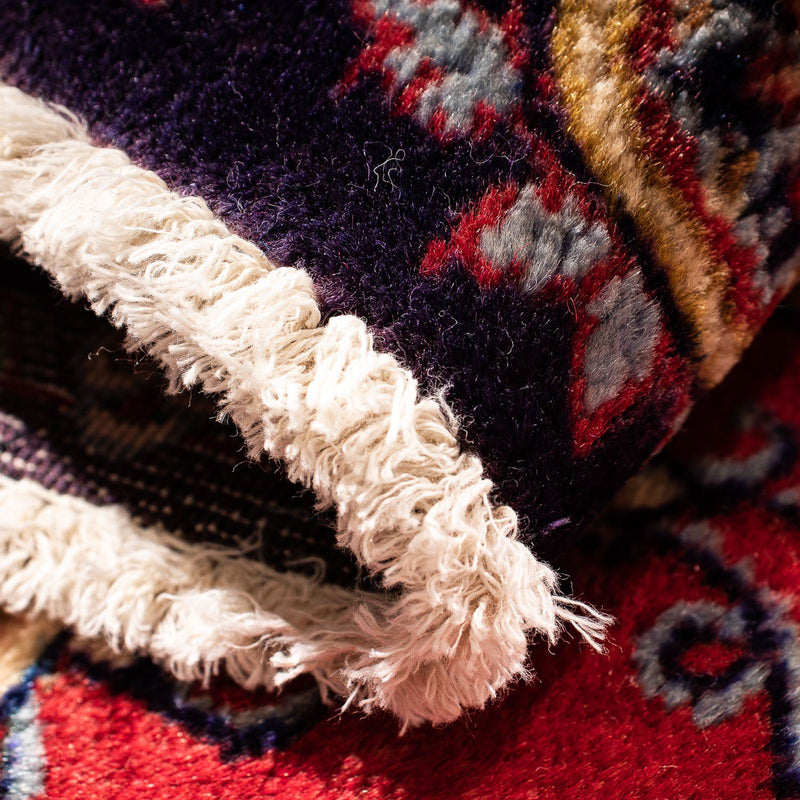 Dywan perski - Keshan - 88 x 62 cm - ciemna czerwień