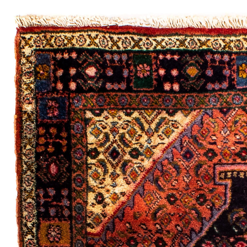 Perski dywan - Nomadyczny kwadratowy  - 91 x 77 cm - jasna czerwień