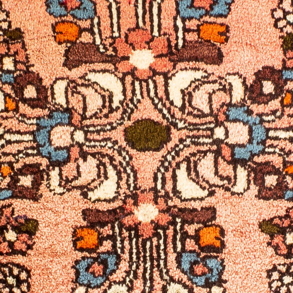 Dywan perski - Klasyczny - 63 x 54 cm - jasna czerwień