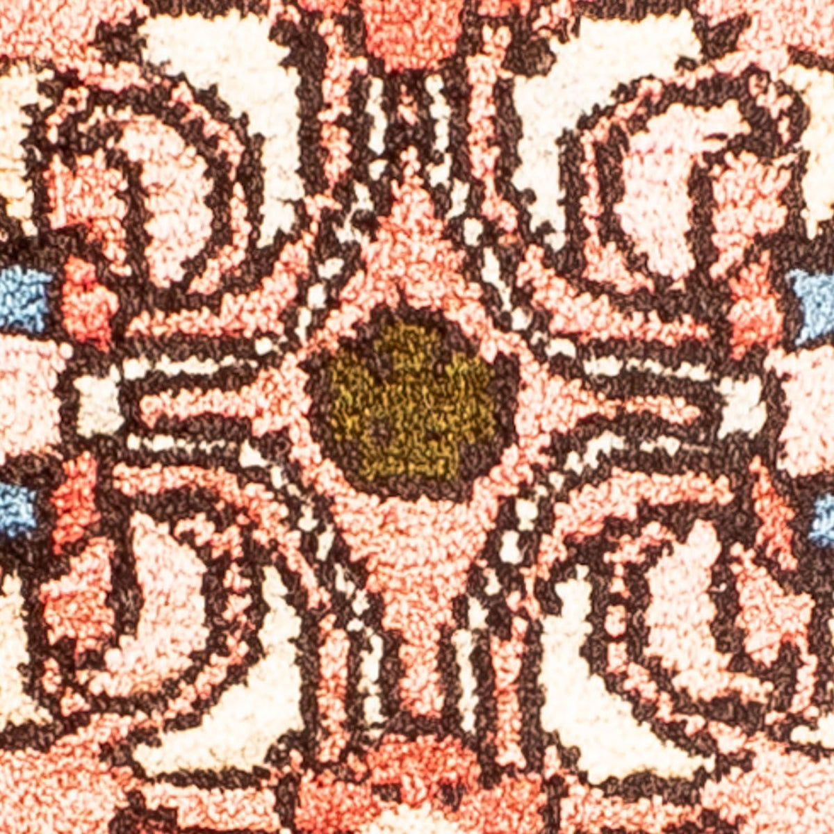 Dywan perski - Klasyczny - 66 x 54 cm - jasna czerwień