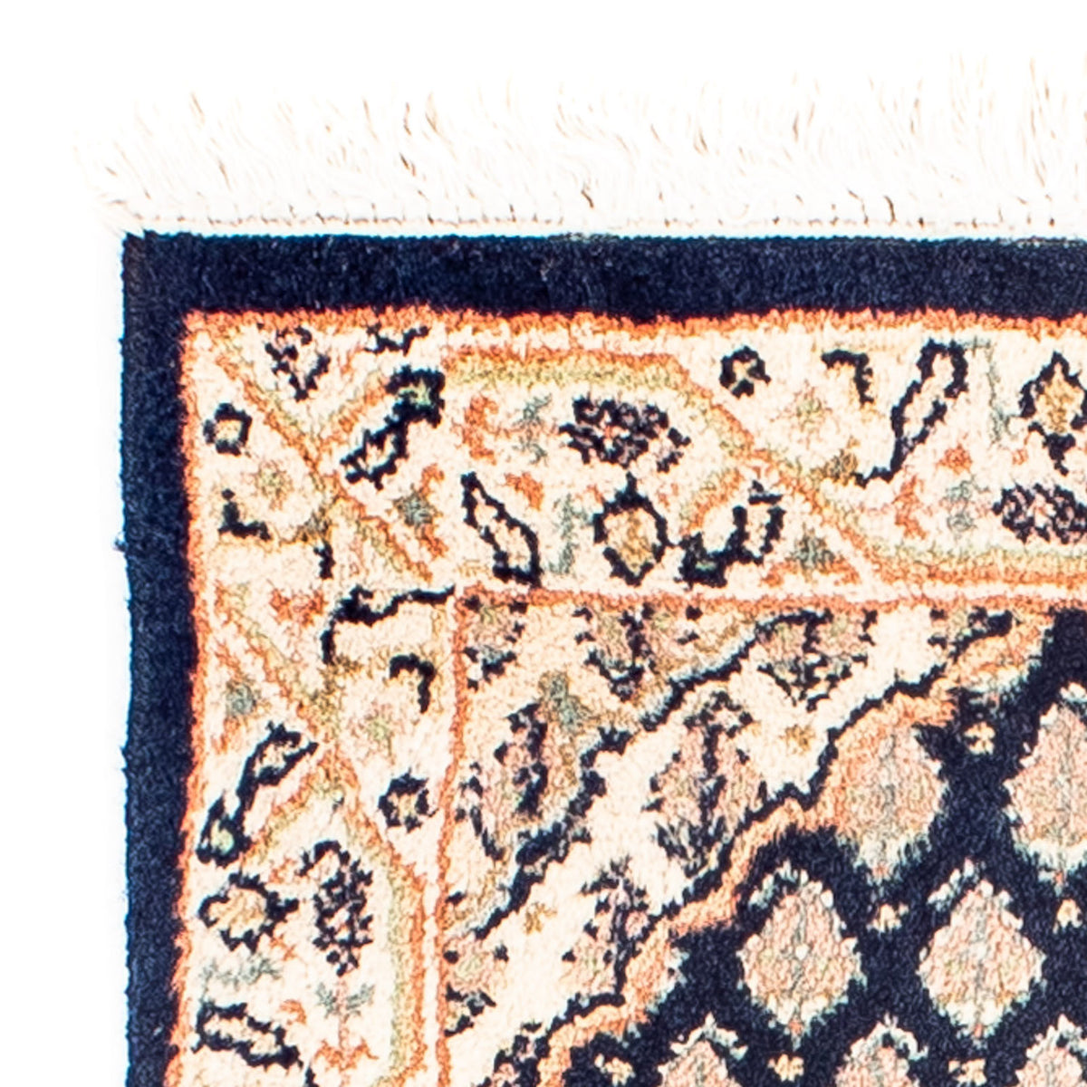 Dywan orientalny - Mir - Indus - 54 x 40 cm - ciemnoniebieski