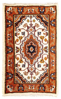 Orientalny dywan - Bijar - Indus - 90 x 60 cm - beżowy