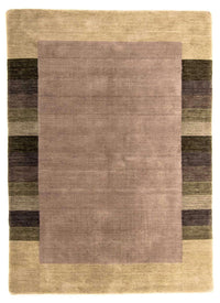 Dywan Gabbeh - Loribaft Indus - 200 x 140 cm - ciemnobrązowy
