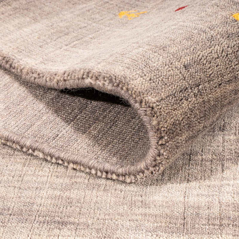 Dywan Gabbeh - Loribaft Indus - 201 x 144 cm - brązowy