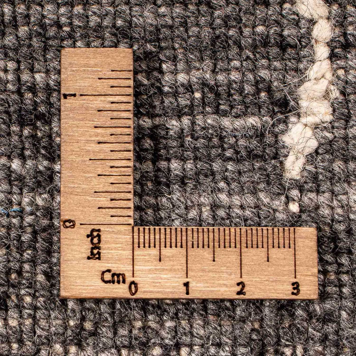 Dywan Gabbeh - Loribaft Indus - 200 x 142 cm - ciemnobrązowy