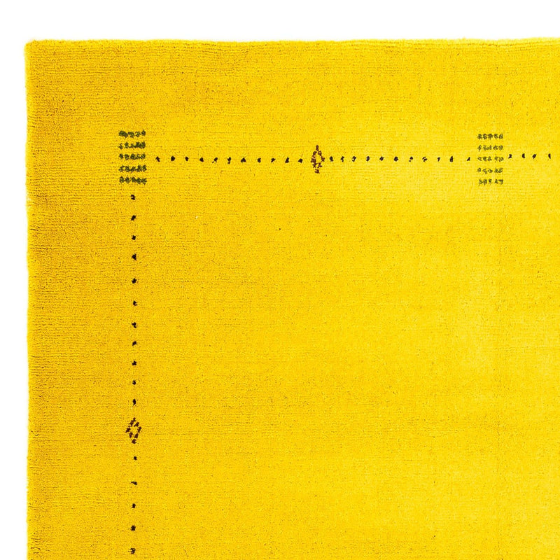 Dywan Gabbeh - Loribaft Indus - 228 x 163 cm - żółty