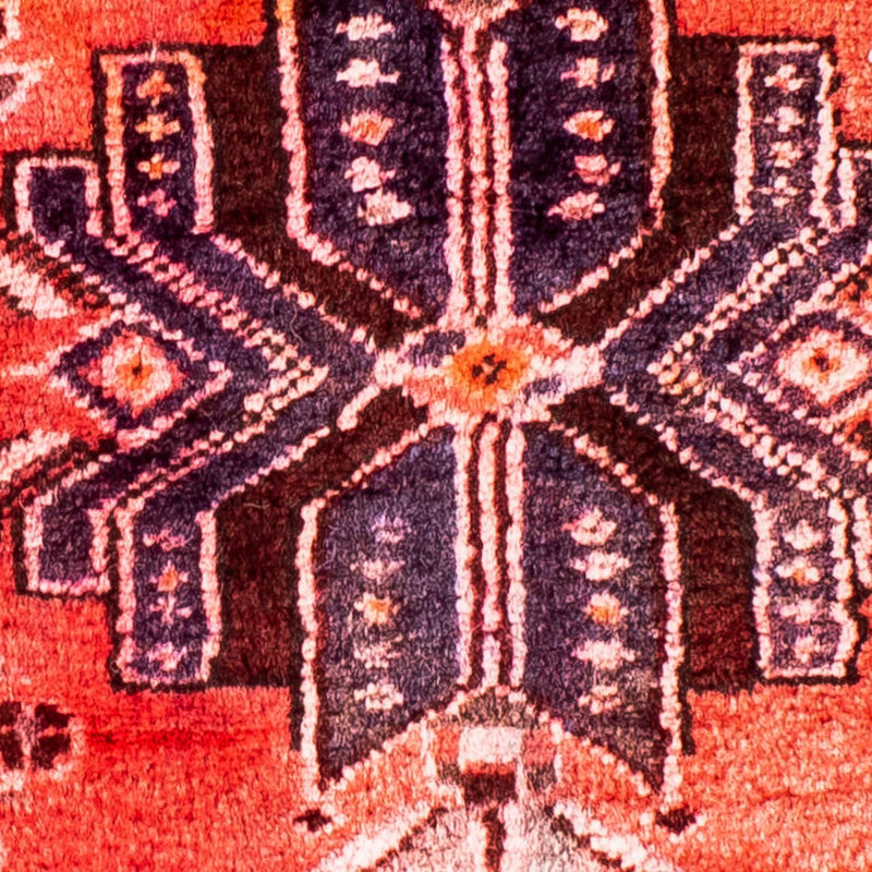 Dywan perski - Keshan kwadratowy  - 107 x 96 cm - jasna czerwień