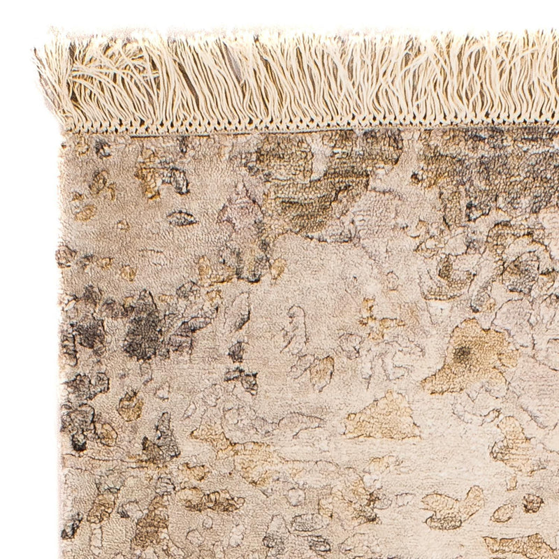 Designerski dywan - 90 x 60 cm - jasnobrązowy