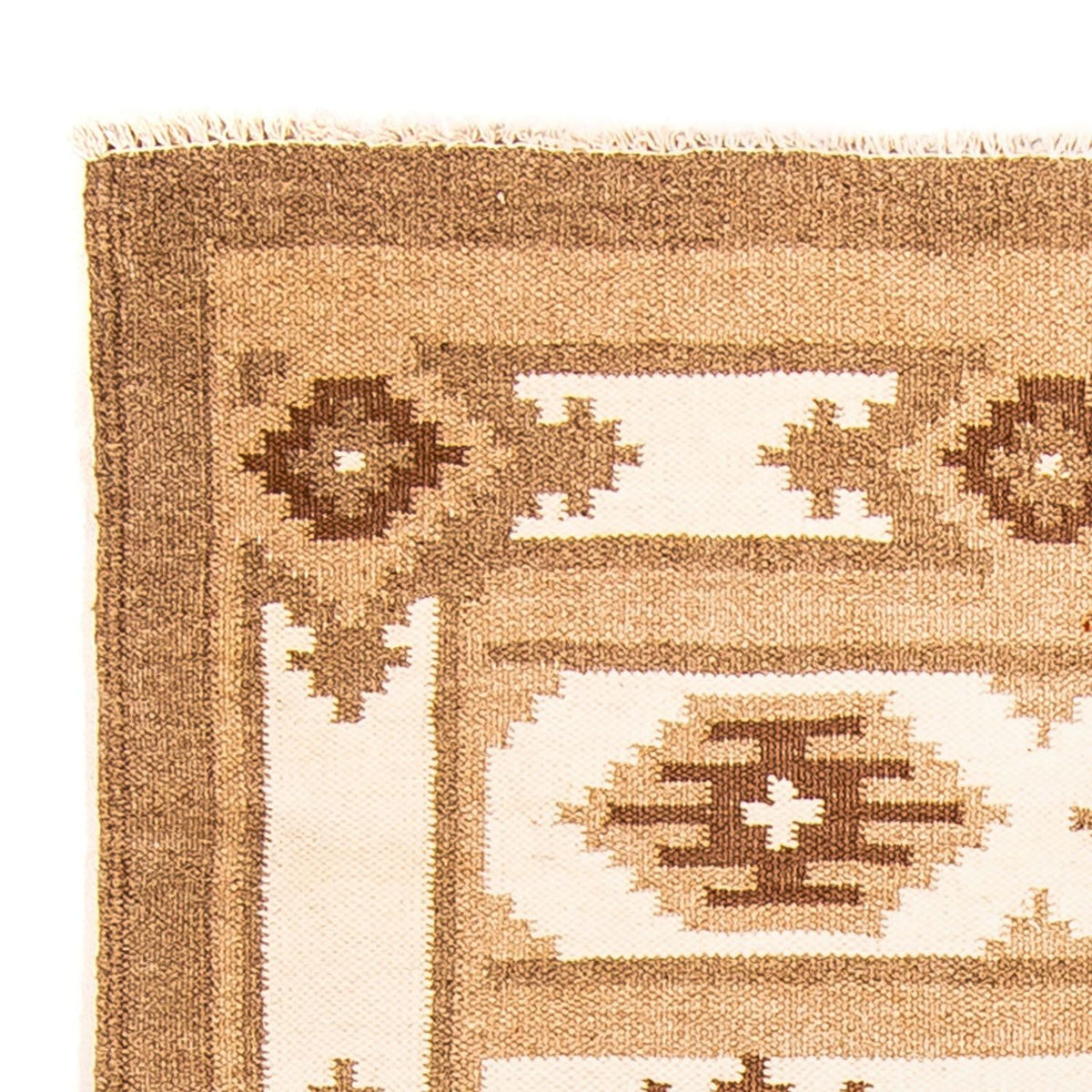 Nowoczesny kilim Dywan 92x149cm - Dywan wełniany