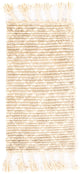 Nowoczesny kilim Dywan 62x32cm - Dywan wełniany