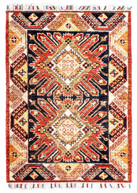 Dywan Ziegler - Kazak - 87 x 62 cm - czerwony