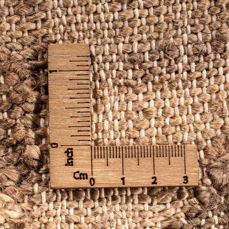 Dywan Kelim - modny kwadratowy  - 63 x 62 cm - jasnobrązowy