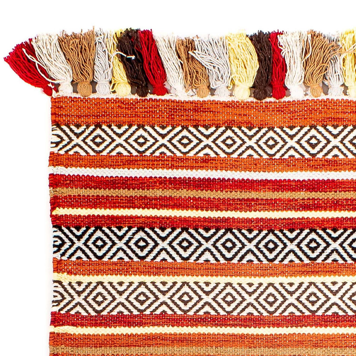 Dywan Kelim - modny - 94 x 58 cm - wielokolorowy