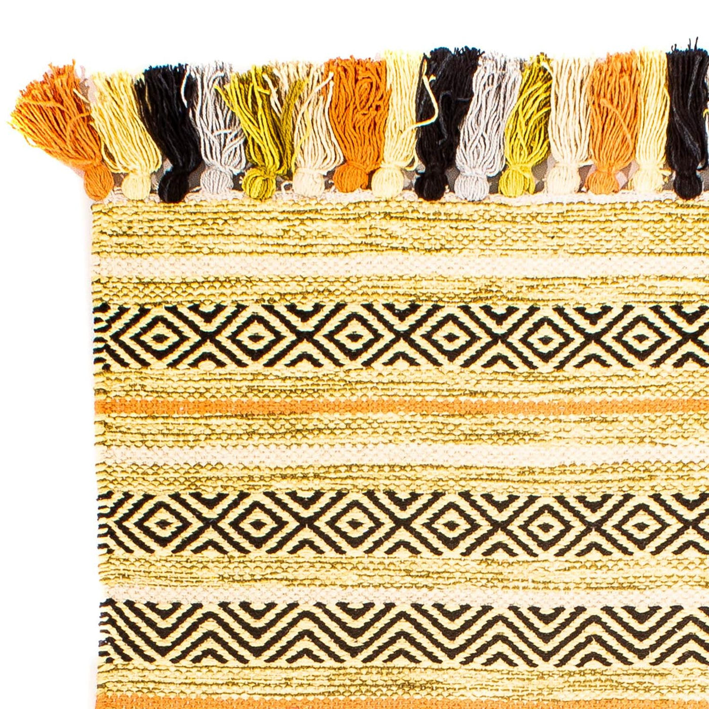 Nowoczesny kilim Dywan 92x57cm - Dywan wełniany
