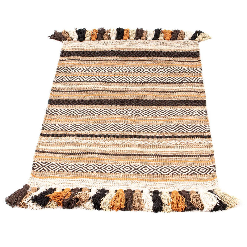 Dywan Kelim - modny - 93 x 57 cm - wielokolorowy