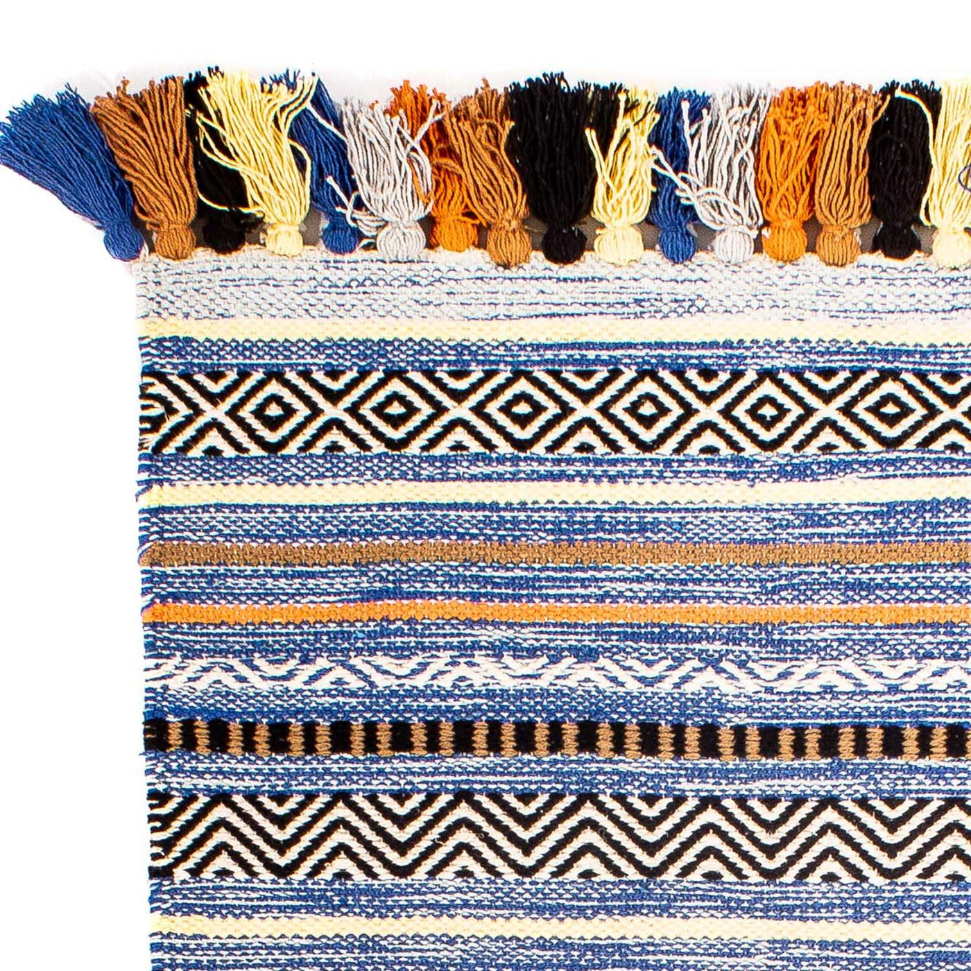 Nowoczesny kilim Dywan 94x58cm - Dywan wełniany