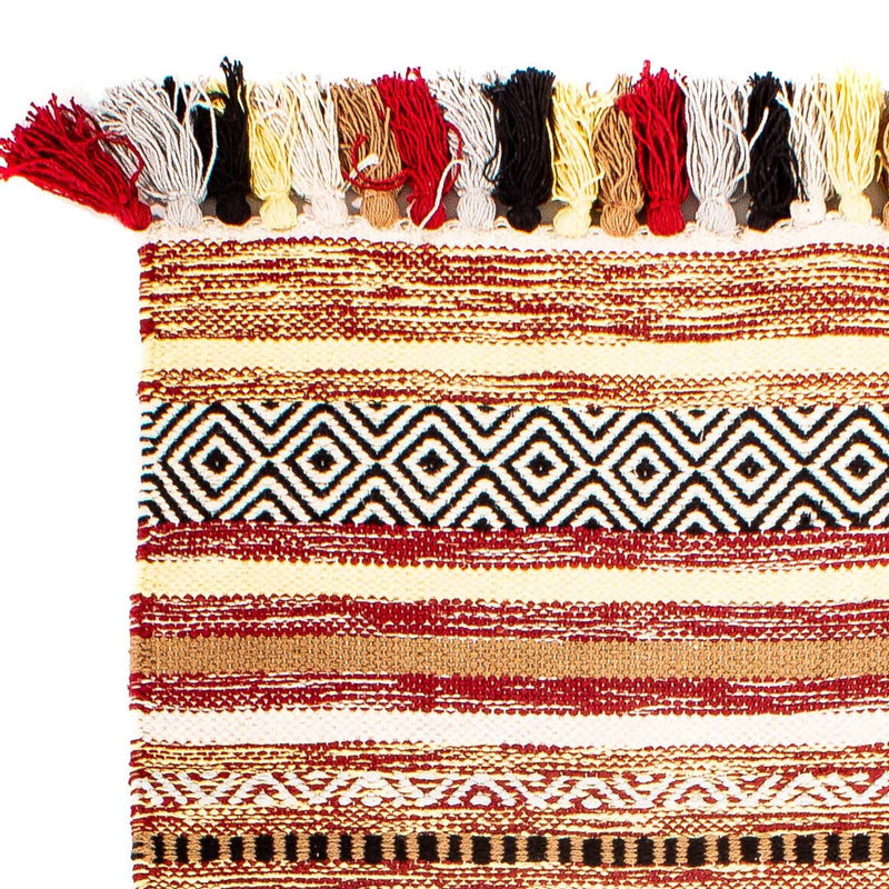 Dywan Kelim - modny - 120 x 58 cm - wielokolorowy