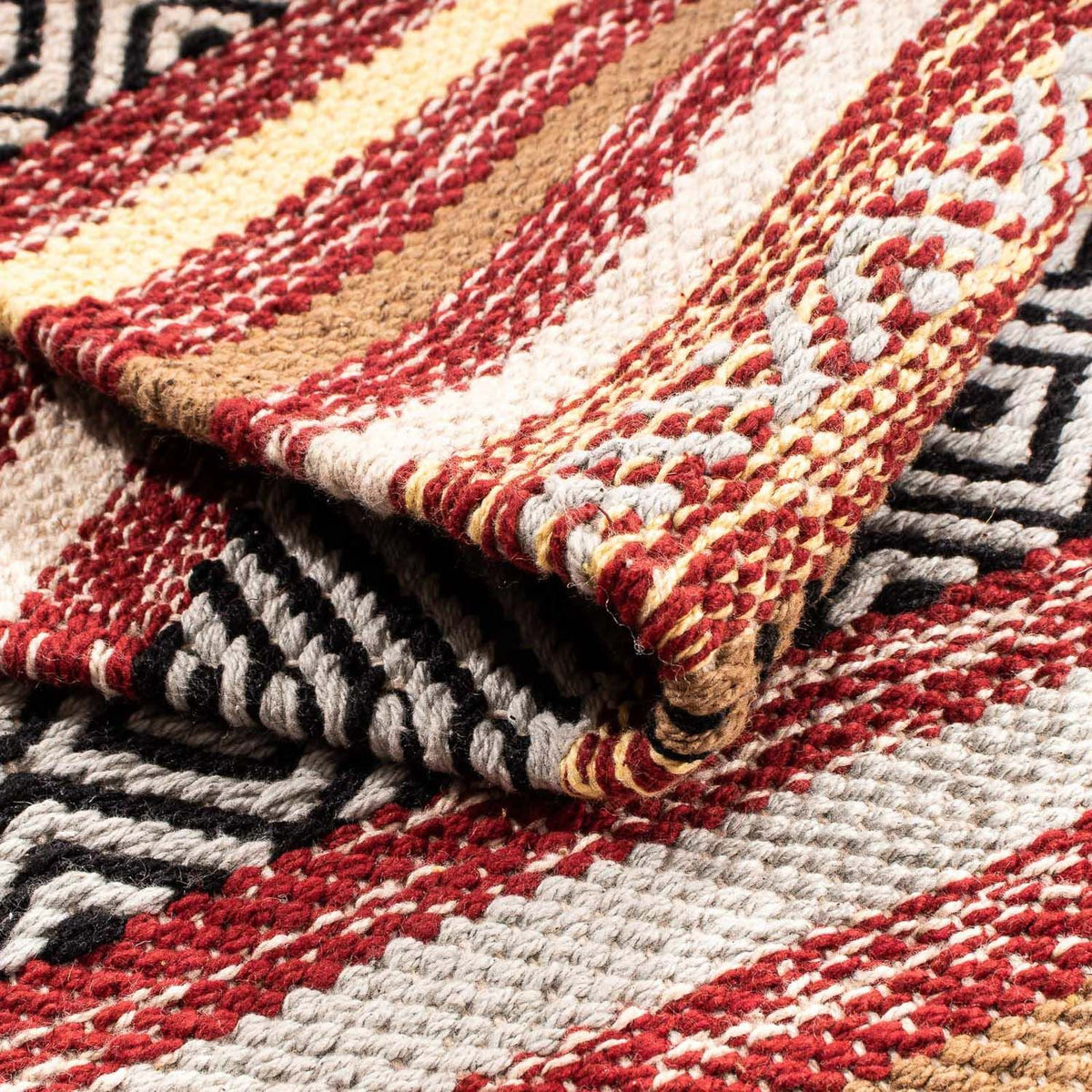 Dywan Kelim - modny - 120 x 58 cm - wielokolorowy