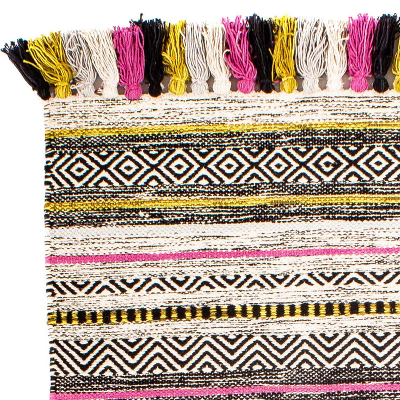 Dywan Kelim - modny - 96 x 58 cm - wielokolorowy