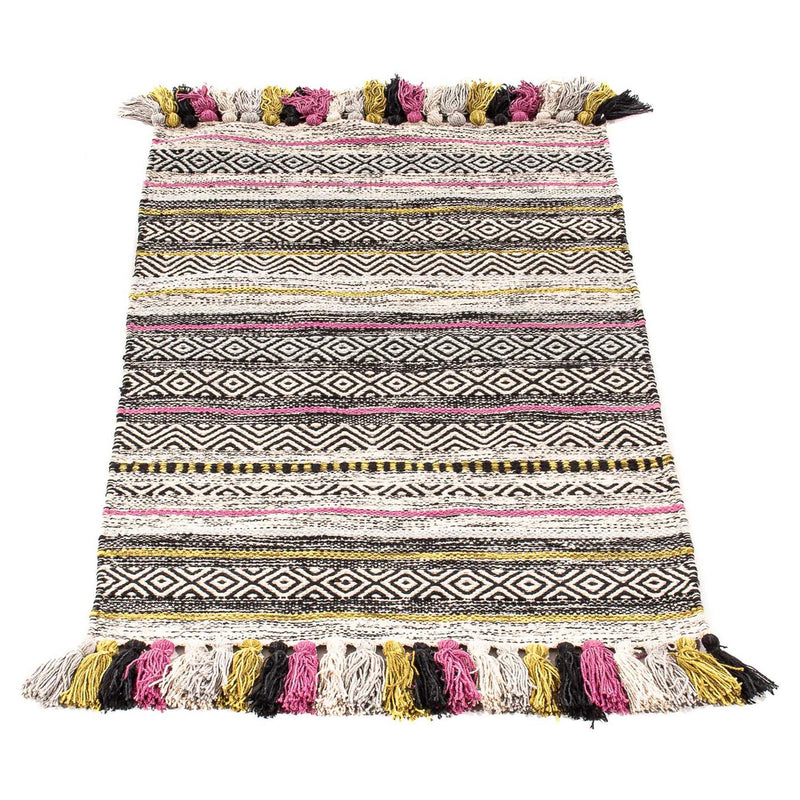 Dywan Kelim - modny - 96 x 58 cm - wielokolorowy