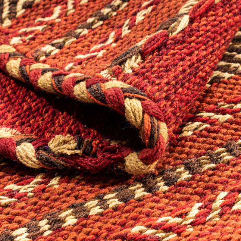 Dywan Kelim - modny - 90 x 60 cm - czerwony