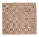 Nowoczesny kilim Dywan 45x45cm - Dywan wełniany