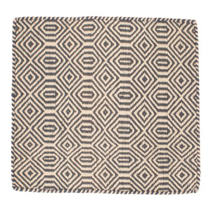 Dywan Kelim - modny kwadratowy  - 47 x 44 cm - wielokolorowy