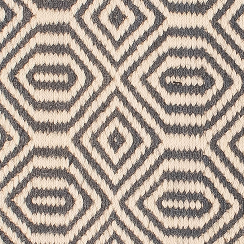 Dywan Kelim - modny kwadratowy  - 47 x 44 cm - wielokolorowy